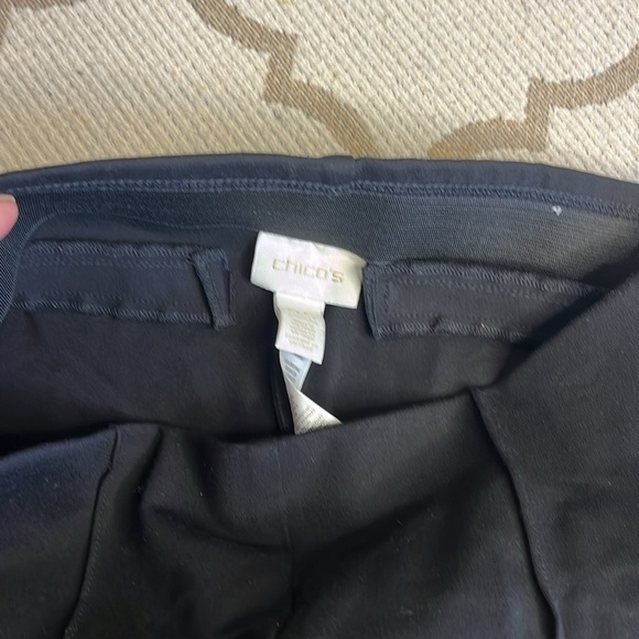 Chico’s front seam side zipper ponte pants - Picture 12 of 17